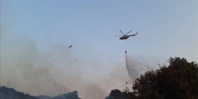 Manisa'da makilik alandaki yangın kontrol altına alındı