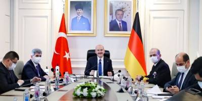 Bakan Soylu, Alman mevkidaşı ile görüştü