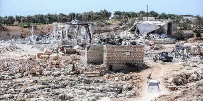 İdlib'e düzenlenen hava saldırısında 2 sivil öldü, 5 sivil yaralandı