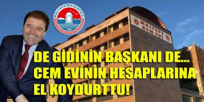 De gidinin başkanı de... "Yolumdan dönmem" dedi, Cem Evinin banka hesaplarına el koydurttu...