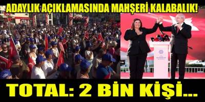 KK, nam-ı diğer "Topuklu Efe"nin 4.'ncü dönem adaylığını yüzbinlerce Aydınlının önünde açıkladı!