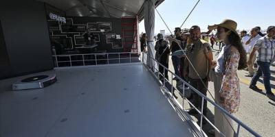 Yerli lojistik robot "TARQAN" TEKNOFEST'te vitrine çıktı