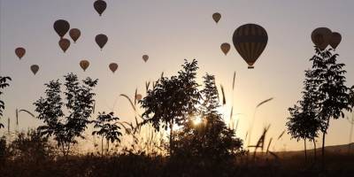 Kapadokya'da sıcak hava balon turları hafta sonuna ertelendi