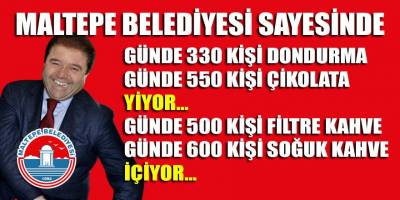 CHP'li Maltepe belediyesinden vatandaşa ikram seferberliği! Günde 500 kişi filtre kahve içiyor...