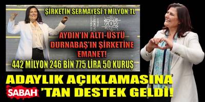 Aydın BŞB'nin Durnabaş'a verdiği 442 milyonluk asfalt ihalesi Sabah'ın manşetinde!