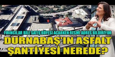 Aydın BŞB'de 442 Milyonluk asfalt ihalesine imza koyan Durnabaş'ın şantiyesi var mı?