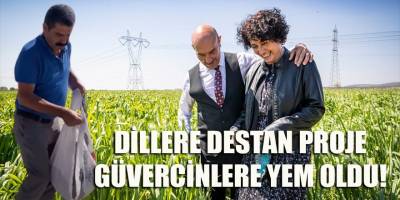 "İzmir'de Başka Tarım Mümkün" projesi, Konak'ta güvercinlere yem oldu!