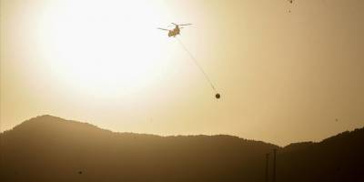 Alanya'daki orman yangını kısmen kontrol altına alındı