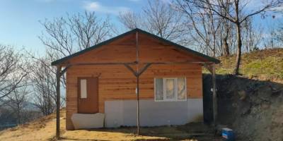 Ormana yapılan kulübede define ararken suçüstü yakalandılar