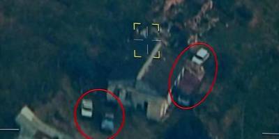 İHA görüntüleri, Ermenistan'ın ağır silahlarını Karabağ'dan çekmediğini kanıtladı