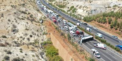 Gaziantep'te 16 kişinin öldüğü kazaya ilişkin otobüs şoförü 16 yıl 8 ay hapis cezasına çarptırıldı