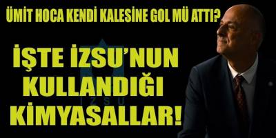 İşte İZSU'nun aldığı kimyasallar!