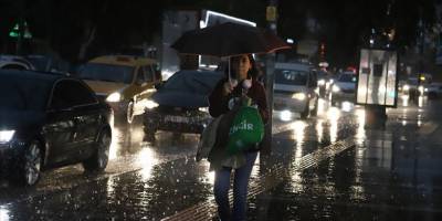 Kars ve Ardahan'da dolu ile sağanak etkili oldu