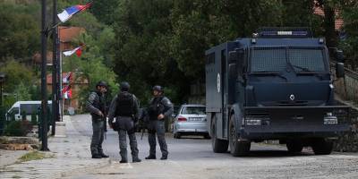 AA ekibi, Kosova polisi ile silahlı Sırp grubun çatıştığı Banjska köyünü görüntüledi