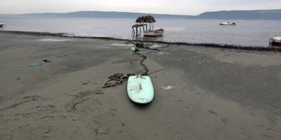 Çanakkale’de deniz 30 metre çekildi