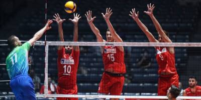 A Milli Erkek Voleybol Takımı, Slovenya'ya 3-0 mağlup oldu