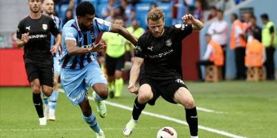 Trabzonspor evinde galip