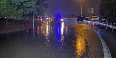 Kocaeli'de sağanak etkili oldu