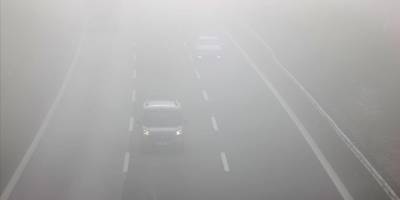 Anadolu Otoyolu'nun Düzce kesiminde sis etkili oldu