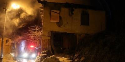Sobayı yakmak isterken evi yaktı