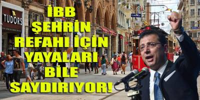 İmamoğlu, İstanbul için daha ne yapsın! Yayaları bile saydırıyor...