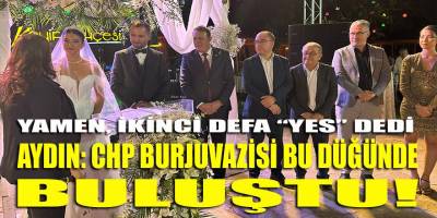 Aydın: BŞB sosyetesi bu düğünde buluştu!