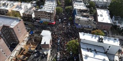 New York'ta Filistin'e destek gösterisi düzenlendi