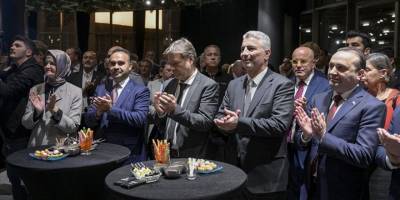 Alman Bakan Habeck, Ankara'da resepsiyon verdi