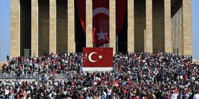 Cumhuriyet'in 100. yılı coşkuyla kutlanıyor