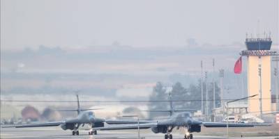 Amerikan B-1B Lancers uçakları eğitim görevi için İncirlik Hava Üssü'ne geldi