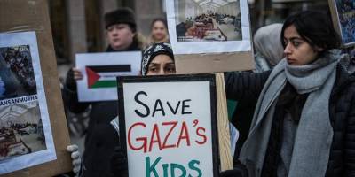 Finlandiya'da sanatçılar ve STK'ler, hükümetten Gazze'de ateşkes çağrısında bulunmasını istiyor