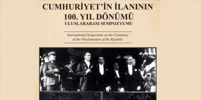 İstanbul'da "Cumhuriyet'in İlanının 100. Yıl Dönümü Sempozyumu" düzenlenecek