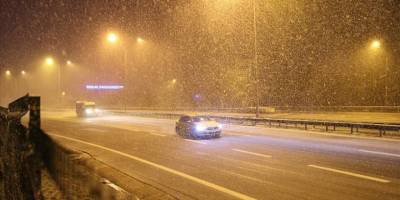 İstanbul’da bazı bölgelerde kar başladı