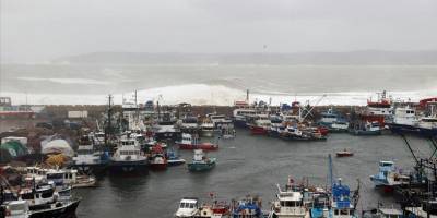 İstanbul Şile'de dere taştı, fırtına ve yağış hayatı olumsuz etkiledi
