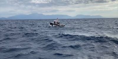 Fethiye açıklarında 66 düzensiz göçmen kurtarıldı