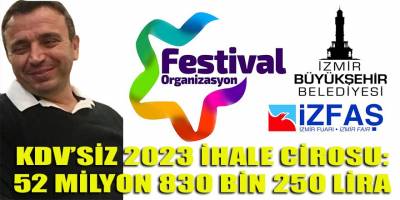 Festival şirketi, 3 yılda İzBB ve İZFAŞ'ta 19 ihalede 68 milyon TL'lik konser cirosunu yakaladı!