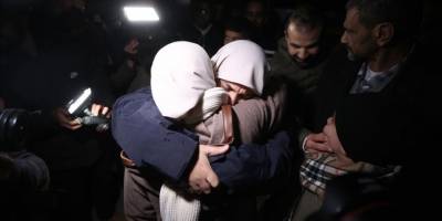 Filistinli 30 kadın ve çocuk esir, İsrail hapishanesinden serbest bırakıldı