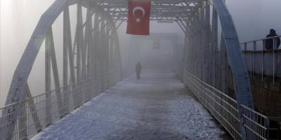Erzurum, Ardahan, Tunceli ve Kars'ta soğuk hava etkili oluyor