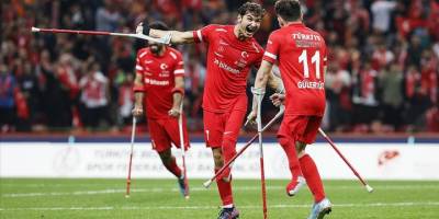Türkiye, ampute futbolda "dünya 1 numarası"