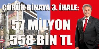 Çürük bina para yutmaya devam ediyor! Son ihale: 57 Milyon 558 Bin...