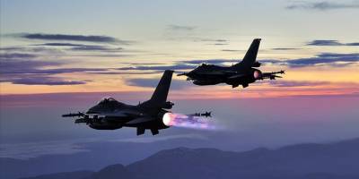 Irak'ın kuzeyindeki 13 terör hedefi hava harekatıyla imha edildi