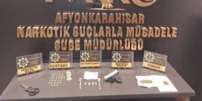 Afyonkarahisar'da uyuşturucu operasyonunda 6 şüpheli yakalandı