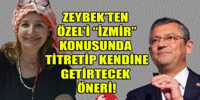 Hatice Zeybek'ten Özgür Özel'e titreyip kendine gelmesini sağlayacak öneri geldi!