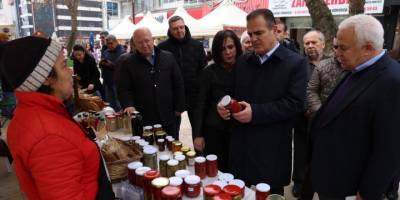 Muğla'da Slow Food pazarı kuruldu