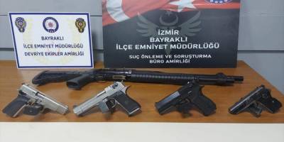 İzmir'de yılbaşı kutlamalarında havaya ateş açan 14 kişi yakalandı