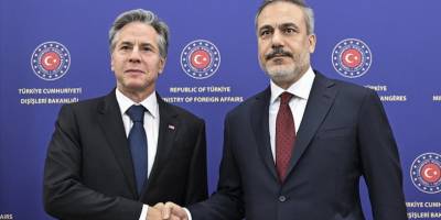Dışişleri Bakanı Fidan'ın ABD'li mevkidaşı Blinken ile görüşmesi başladı