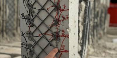 Binalarda güçlendirme tekniği "çelik dikiş", deprem testini başarıyla geçti