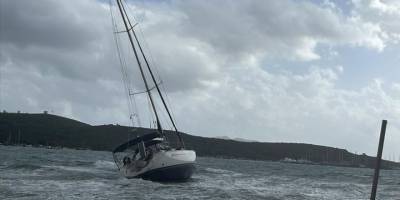 Bodrum'da fırtına ve sağanak etkili oldu