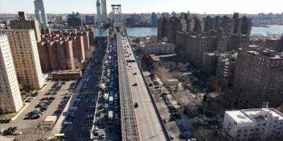 New York'ta Filistin destekçisi göstericiler iki köprü ve bir tüneli trafiğe kapattı