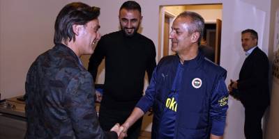 A Milli Takım Teknik Direktörü Vincenzo Montella, Fenerbahçe Kulübünü ziyaret etti